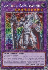 Gem-Knight Master Diamond - RA04-EN178 - Platinum Secret Rare - 1st Edition